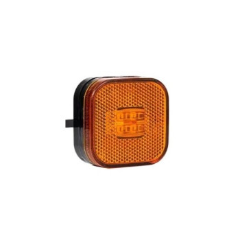 Lampa gabarit auto 62x62 LED galbena 12-36V Fristom 