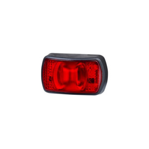 Lampa gabarit auto LED rosie 71x42 mm 12V 24V IP68 Fristom 