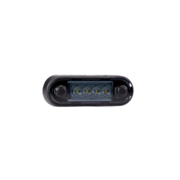 Lampa gabarit auto LED slim alba geam fumuriu 84x27 mm 12-36V cu garnituri bullbar Fristom 