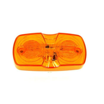 Lampa SMD 4002-2 Lumina: portocalie Voltaj: 12V Rezistenta la apa: IP66