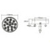 Lampa LED 24V Lumina: rosie 