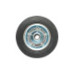 Roata de cauciuc 200X50mm cu janta metalica pentru roata de sprijin remorca prindere pe ax fi20mm 
