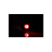 Lampa gabarit auto LED cu brat 102 mm rosie alba 12-36V IP68 Fristom 