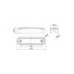 Lampa gabarit 124x51 LED galbena 12-36V Fristom 