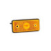 Lampa gabarit auto LED galbena 110x45 mm 12-36V Fristom 