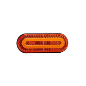 Lampa gabarit auto LED galbena 121x47 mm 12-36V Fristom 