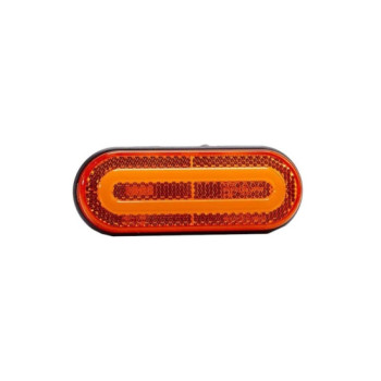 Lampa gabarit auto LED galbena 121x47 mm 12-36V Fristom 
