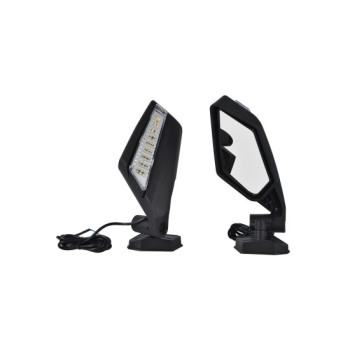 Set 2 oglinzi compatibile UTV sau Maverick X3 cu semnalizare 
