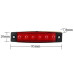 14 x 51 Lampa laterala 6 LED-uri 12v lumina rosie