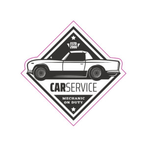 Abtibild RETRO CAR SERVICE 