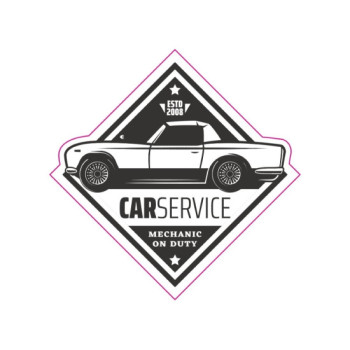 Abtibild RETRO CAR SERVICE 