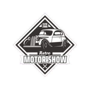 Abtibild TAG RETRO MOTOR SHOW 
