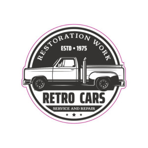 Abtibild RETRO CARS 