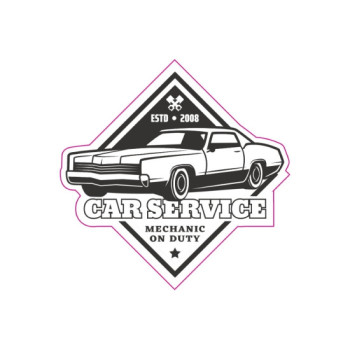 Abtibild RETRO CAR SERVICE 