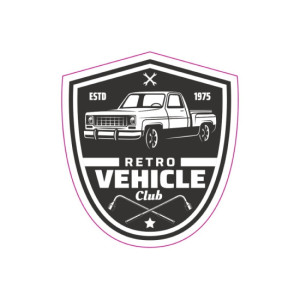 Abtibild RETRO VEHICLE CLUB 