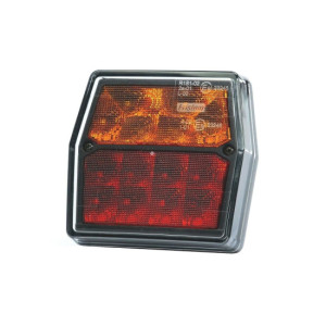 Lampa spate auto LED 4 functii pozitie frana semnalizare iluminare numar 99.6x93 mm 12-24V Fristom 