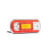 Lampa spate auto LED 6 functii pozitie frana semnalizare ceata iluminare numar 220x100 mm 12-36V Fristom 