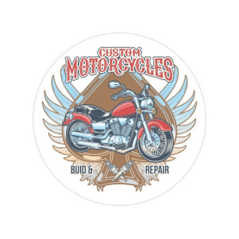 Abtibild CUSTOM MOTORCYCLES 