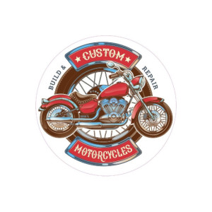 Abtibild CUSTOM MOTORCYCLES 