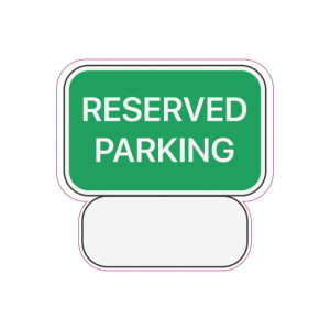 Abtibild RESERVED PARKING 