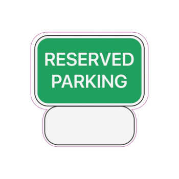Abtibild RESERVED PARKING 