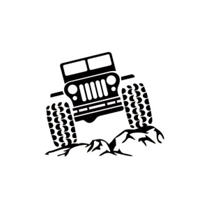 Abtibild Vehicul 4x4 diverse culori auto decorativ pentru exterior si interior 