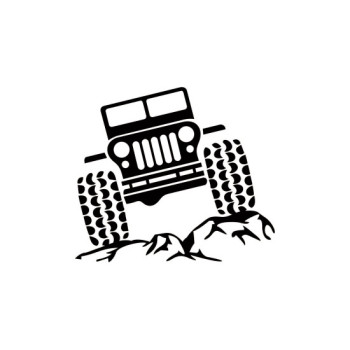 Abtibild Vehicul 4x4 diverse culori auto decorativ pentru exterior si interior 