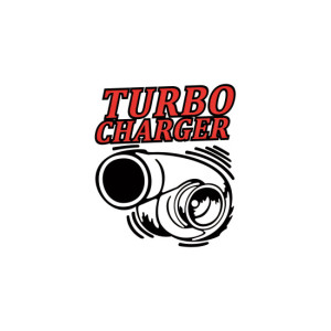 Abtibild Turbo Charger auto decorativ pentru exterior si interior 