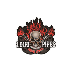 Abtibild Loud Pipes auto decorativ pentru exterior si interior 