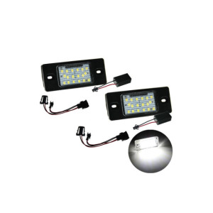 Set 2 lampi LED numar compatibil Porsche, Skoda, Volkswagen 