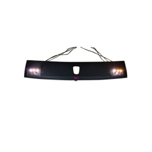 Proiector plafon LED 12V cu lumina selectabila Alba sau Galbena culoare Negru Lucios 