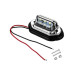Set 2 lampi numar carcasa cromata lumina:alba - 12V-24V (Set 2 buc) Set 2 lampi numar carcasa cromata lumina:alba - 12V-24V (Set 2 buc)