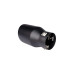 Ornament toba inox negru mat Premium, intrare 6.3 cm, diametru exterior 8.9 cm Ornament toba inox negru mat Premium, intrare 6.3 cm, diametru exterior 8.9 cm