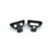 Modul 3 SMD 5050 24V fundal negru lumina alba Modul 3 SMD 5050 24V fundal negru lumina alba