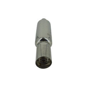 Toba sport inox cu silencer si reglaj de sunet, intrare 5 cm, iesire 9 cm, lungime 46 cm 