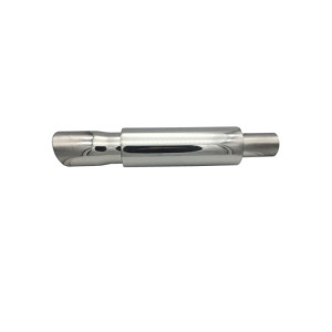 Toba inox universala, iesire 7.5 cm, intrare 4.8 cm, lungime 50 cm 