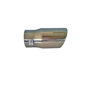 Ornament toba inox Premium, intrare 6 cm, iesire 6.5 cm, lungime 14.5 cm 