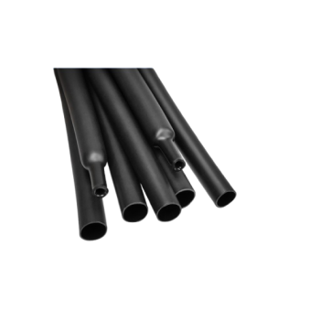 Tub varnis termocontractabil negru 6.0 mm 100 m rola raport contractie 2:1 Tub varnis termocontractabil negru 6.0 mm 100 m rola raport contractie 2:1