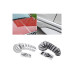 Abtibild decorativ 2 linii pentru caroserie 10mm x10metri 