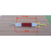 Modul 3 SMD 2835 24V lumina rosie