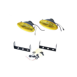 Set 2 proiectoare culoare galbena 12V,55w 
