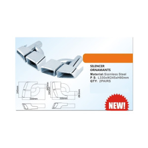 Ornament toba compatibil Mercedes E AMG 