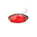 Lampa LED 24V Rosu 15x05