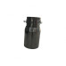 Ornament toba inox Premium negru, intrare 6.2 cm, lungime 15 cm Ornament toba inox Premium negru, intrare 6.2 cm, lungime 15 cm