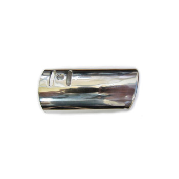 Ornament toba inox universal cromat 10cm Ornament toba inox universal cromat 10cm