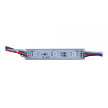 Modul RGB 3SMD 5050 cu 7 culori de 12V Modul RGB 3SMD 5050 cu 7 culori de 12V