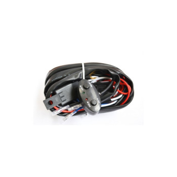 Cablaj proiectoare plafon 12v cu relee sigurante si switch pentru lumini auto 