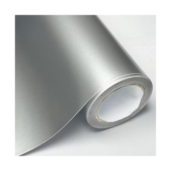 Folie auto autocolant PVC argintiu 1.52m x 1m