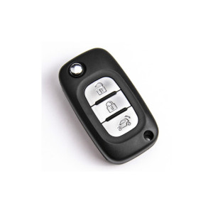 Carcasa telecomanda compatibila Mercedes, cu lamela,
