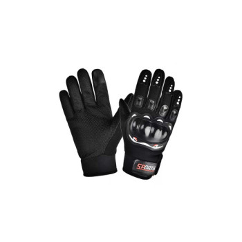 Manusi Moto, Atv,Bicicleta cu protectii, Marime universala, Negru Manusi Moto, Atv,Bicicleta cu protectii, Marime universala, Negru